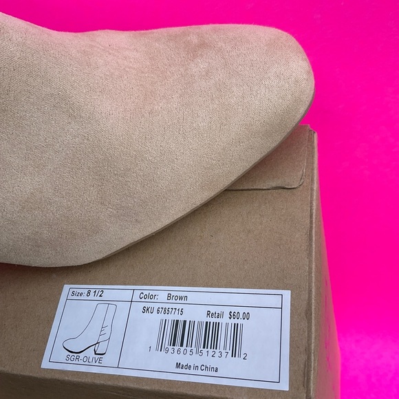 Sugar olive women’s ankle boots - Picture 6 of 7